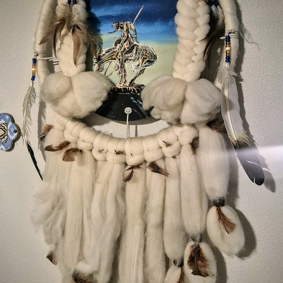 Handcrafted Dreamcatcher with Feathers